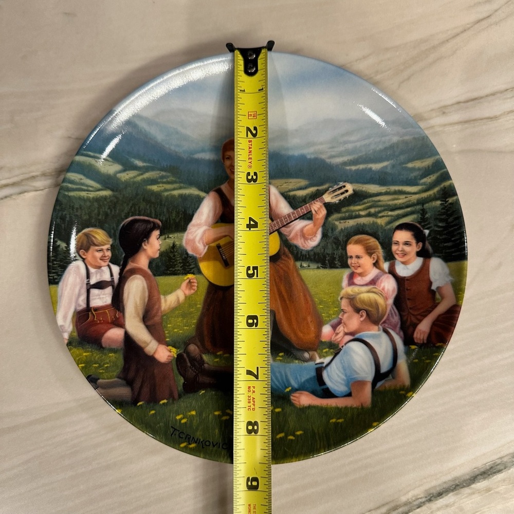 The Sound of Music 'Do Re Mi' Collector Art Plate Vintage Decor 578 - Picture 4 of 6
